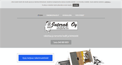 Desktop Screenshot of jaterak.com